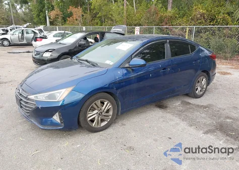 2020 Hyundai Elantra Sel из США, поврежденный, VIN 5NPD84LF3LH498638